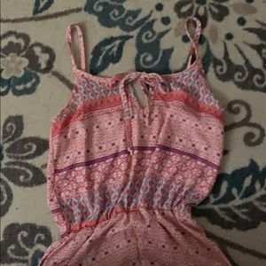 Charlotte Russe jumpsuit flare romper size S